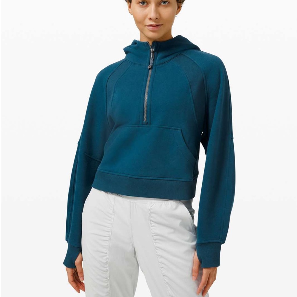 Lululemon Scuba oversized 1/2 zip hoodie